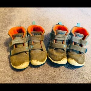 Plae high top sneakers, size 11 & 12